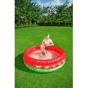 H2OGO! Sweet Strawberry Round Above-Ground Inflatable Play Pool