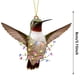 thumbnail image 3 of Adornos Colgantes Navideños de Acrílico | Decoraciones Navideñas Impresas a Doble Cara de 8 Cm para Familiares y Compañeros de Trabajo | Regalos Duraderos para Decorar El Árbol de Navidad | Accesorio, 3 of 6