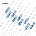 thumbnail image 3 of 30pcs Metal Film Resistors 6.2 Ω 2W 1%Tolerances 5 Color Bands, 3 of 4