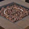 thumbnail image 3 of Noble House Morant 5 Piece Outdoor Swivel Chair and Firepit Set in Navy Blue, 3 of 9