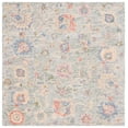 thumbnail image 2 of Safavieh Metro Roland Floral Area Rug, Blue/Ivory, 6' x 6' Square, 2 of 11
