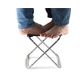 thumbnail image 3 of 11 Inches High Folding Camping Stool, Portable Outdoor Folding Stool , Double Layer Fabric, Reinforcement, Suitable for Picnics, Fishing etc., 3 of 5