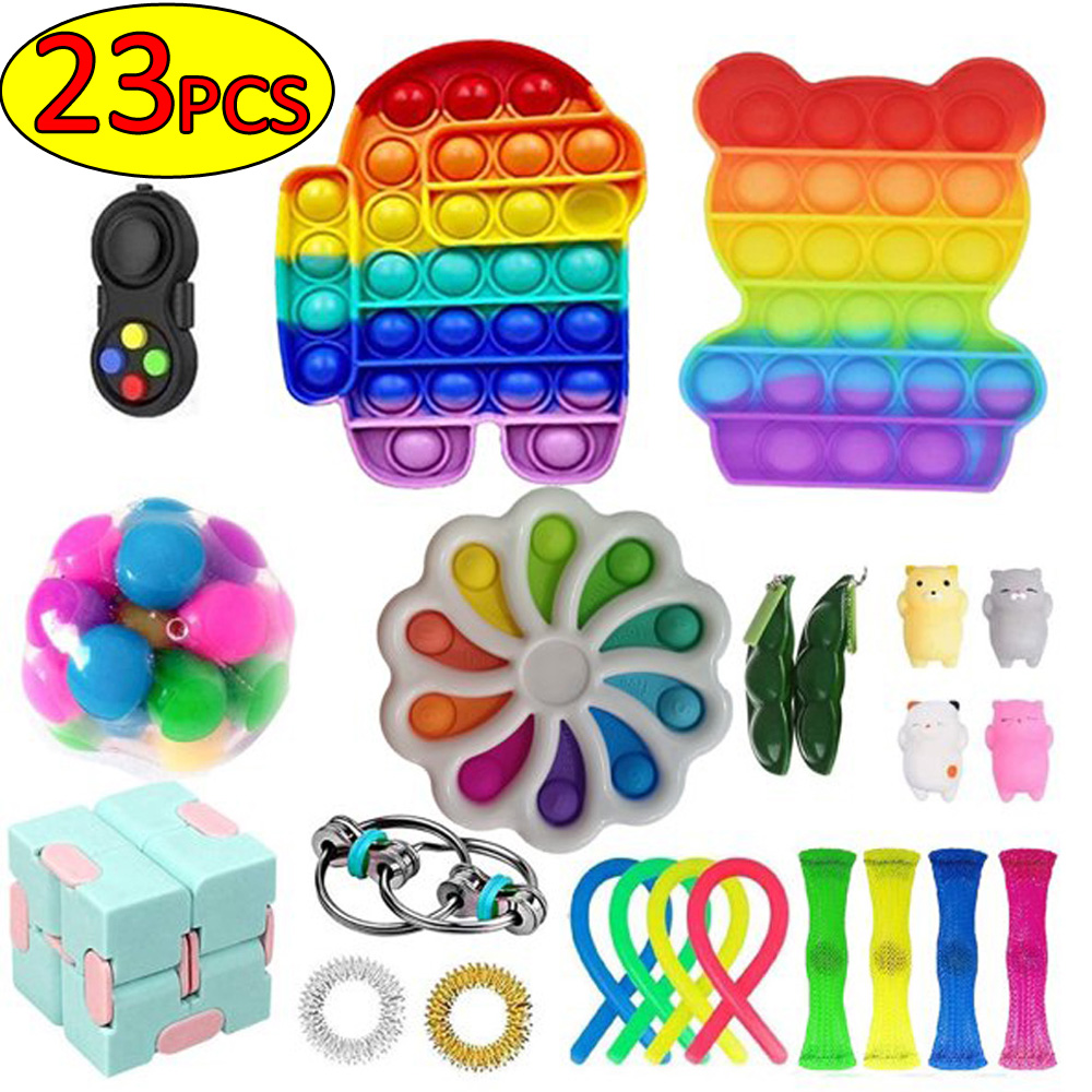 Cheap Fidget Toy Packs 23Packs Figet Set Kid Connection Toys