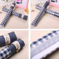 thumbnail image 5 of 1 Pair Fridge Handle Cover-Blue Plaid,Catches Drips,Door Cloth Protector, 5 of 5