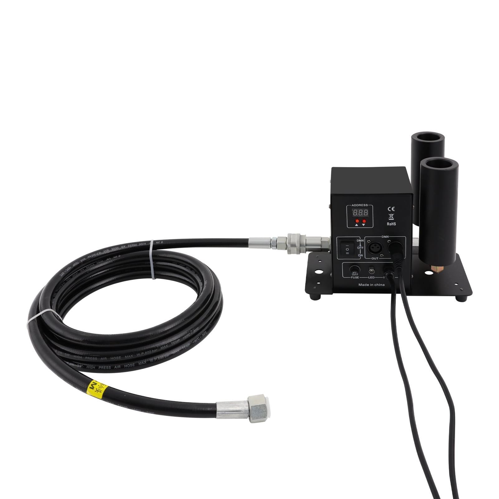 CO2 Jet Machine, Dual Nozzles CO2 Fog Machine, Jet Fog Machine 150W
