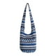 thumbnail image 1 of Bolso bandolera Sunnimix Lino Hobo Macrame Hippie Moda Azul, 1 of 8