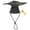 Black, variant on Eease 2pcs Pet Graduation Caps Dog Cat Graduation Hats with Tassel Pet Graduation Hats