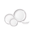 thumbnail image 2 of Vajilla Corelle Classic Brushed Silver 16 Piezas Blanca, 2 of 4
