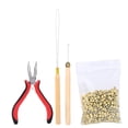 thumbnail image 1 of Hair Connector Set,  Connector, 500Pcs Micro Rings Hairstylist For Barber, 1 of 8