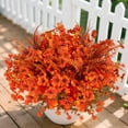 thumbnail image 7 of VKFVKF 24 Bundles Artificial Fake Flowers Outdoor, Faux Plants Fall for Home Patio Garden Decor, Multicolor, 7 of 7
