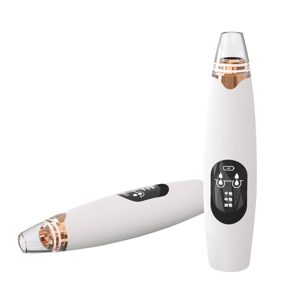 Blackhead Remover Facial Pore Cleaner Electric Acne Comedone Whitehead Extractor Tool w/3 Suction Power/6 Probes