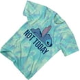 thumbnail image 4 of Mens Lilo and Stitch Tee - Mens Classic Lilo and Stitch Tie Dye T-Shirt Green Tie Dye, Large, 4 of 7