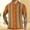 Brown, variant on Awdenio Mens Tops Summer Short Knitted Lapel Loose Casual Outdoor Shirt Perfect for Adult Men,Size M-3XL