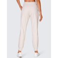 thumbnail image 2 of Pantalones Joggers CRZ YOGA 71 cm Estiramiento 4 Direcciones Blanco Lechoso Talla L, 2 of 6