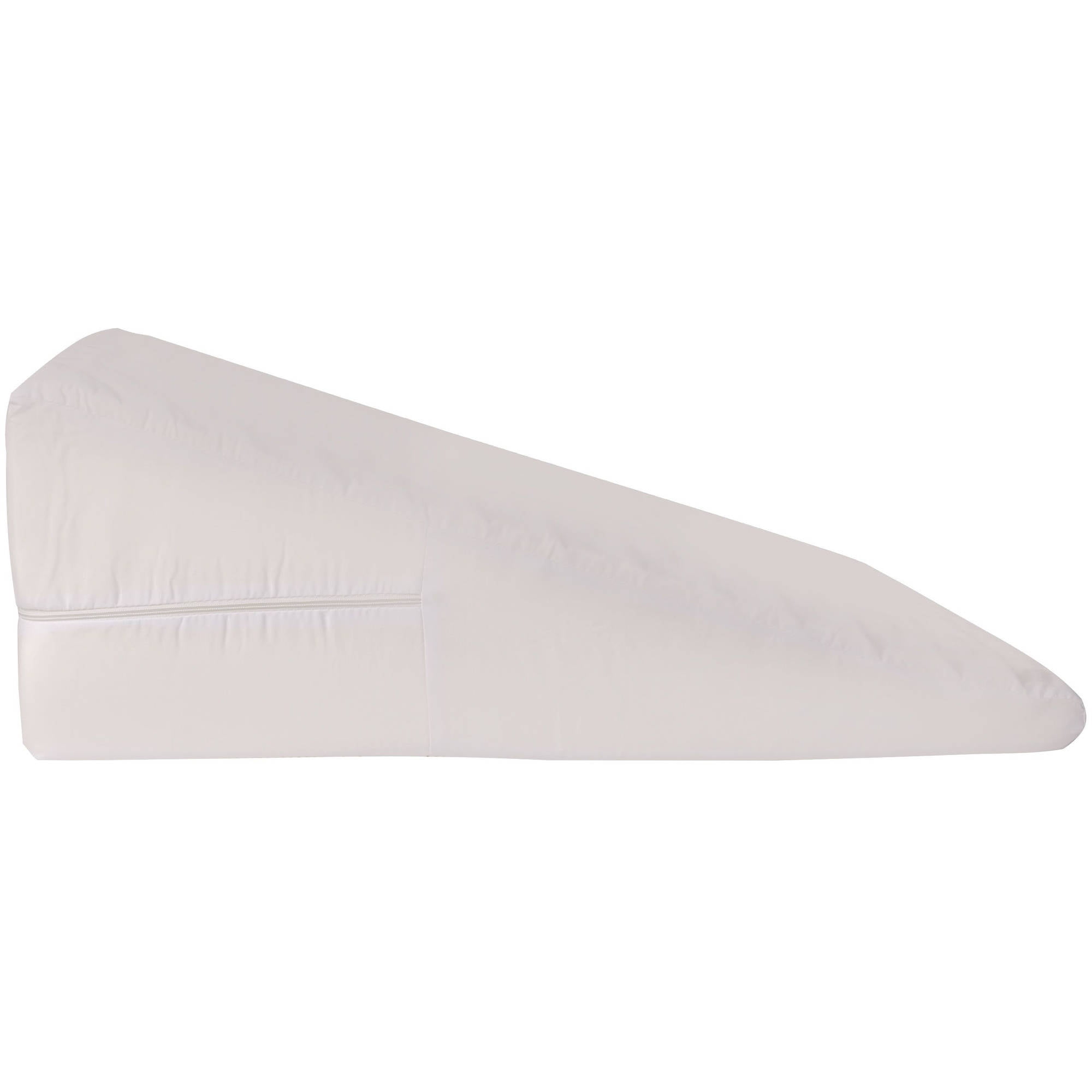 DMI Supportive Foam Wedge Pillow, White, Small