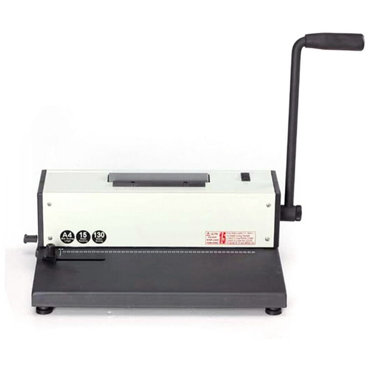 YIYIBYUS A4 A5 Punching & Binding Machine Coil Manual Paper Punch Binder  for Calendar 21 Holes with 100 Coils 