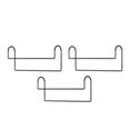 thumbnail image 4 of Perchas de metal BLESIY Organizador de armario Negro 30 cm x 12 cm, 4 of 8
