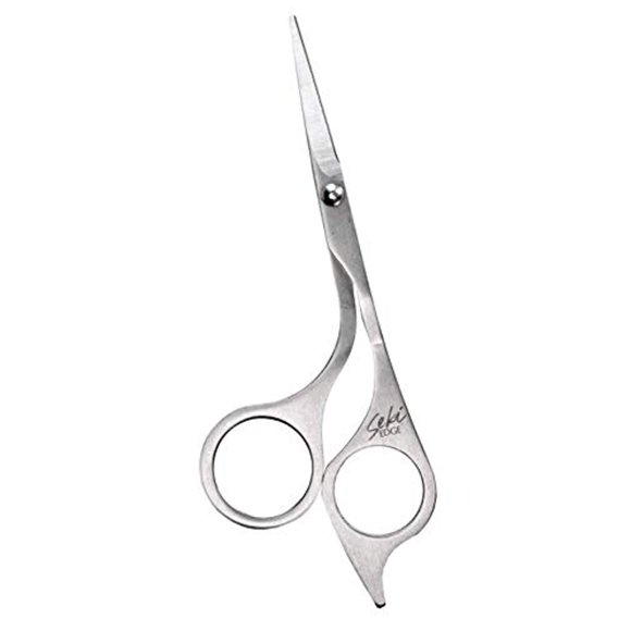 Tijeras para barba Seki EDGE SS-910 de acero inoxidable dentado