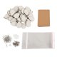 thumbnail image 4 of Juego de pendientes en blanco para sublimación, 250 Uds., pendientes con gotas de agua, colgante, gancho para la oreja, juego de pendientes de transferencia térmica de cartón, 4 of 8