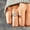 A, variant on Anxiety Fidget Spinner Ring Fidget Rings for Anxiety Relief Stress Open Adjustable Flower Moon Star Spinning Ring Stackable Ring Fidget Jewelry Women