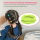 thumbnail image 3 of Guardurnaity 10 piezas de bandas para el cabello mixtas, elásticas, ajustables, decorativas, de alta elasticidad, soporte protector para coletas, Accesorio para el cabello Amarillo fluorescente, 3 of 5