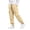 Beige, variant on Boys Cargo Jogger Pants, Kids Elastic Waist Cargo Pants with Drawstring and Pockets, Lightweight School Play Wear Ages 5-15,Size 5-6T
