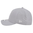 thumbnail image 7 of Men's New Era  Gray Los Angeles Dodgers Micro Logo 9FORTY M-Crown A-Frame Adjustable Hat, 7 of 7