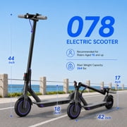 Nexrid Electric Scooter - Electric Scooter Adults, 350W Motor, 19 MPH Top Speed, 8.5 Tires, 19 Miles,Long Range Electric Scooter for Adults and Teens,Purple