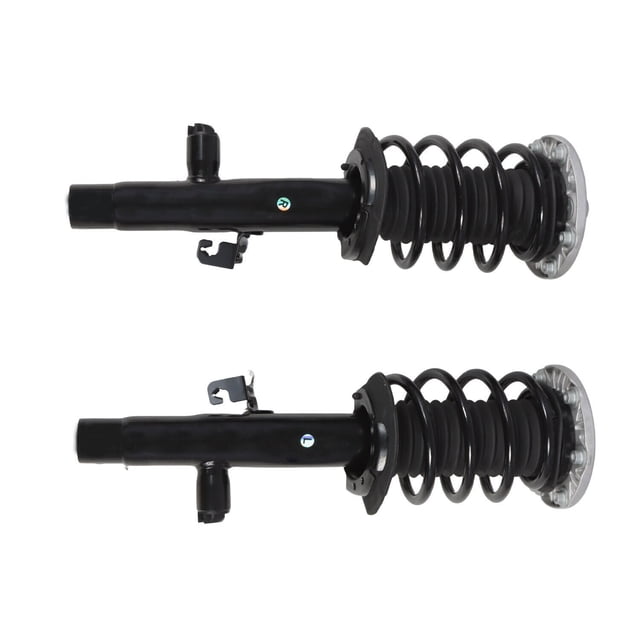 2X Front Shock Struts Assys w/EDC for BMW 3 4 Series F30 F31 228i 428i 430i RWD