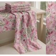 thumbnail image 6 of Soimoi Yellow Cotton Voile Fabric Branch & Peach Flower Watercolor Decor Fabric Printed BTY 42 Inch Wide, 6 of 7