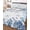 Blue, variant on Quilts Queen Size Bedding Set, Watercolor Sea Coral Reversible Summer Quilt 3 Pieces, Summer Ocean Marine Starfish Blue Green Lightweight Bedspreads Coverlets with 2 Pillow Shams for All Seasons
