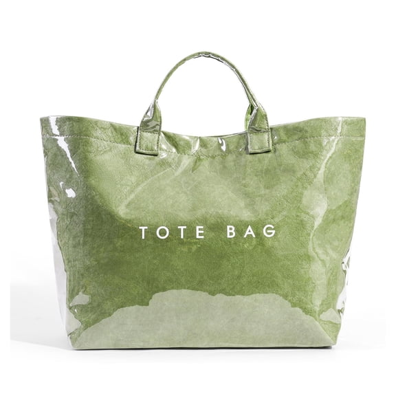 PVC Jelly Tote Bag, Top Handle Hobo Beach Handbag For Women