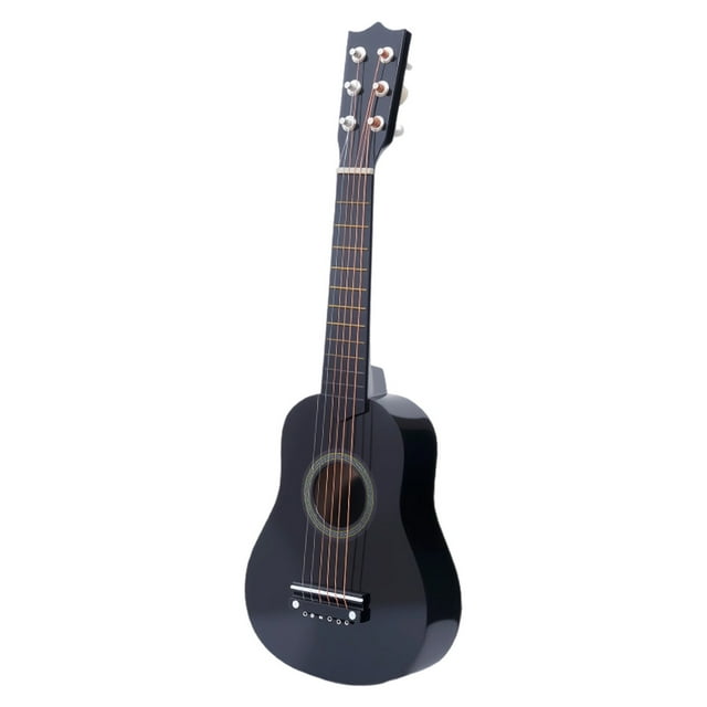 Noehoiugi 21-Inch Wooden Acoustic Guitar For Beginners, Portable Musical Instrument With Low String Action And High Sound Quality