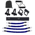 thumbnail image 4 of Resistencia cintura pierna rebote bandas gimnasio en casa estiramiento correa conjunto azul JShteea  Para Estrenar, 4 of 9