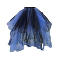 thumbnail image 3 of MAIHAN-Skirts for Women Sparkly Skirt For Women Carnival Holiday Skirts Color Layered Skirt High Waist Elastic Band Party Performance Mesh Rainbow Skirt(Black), 3 of 8