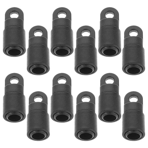 OULII 12Pcs Elastic Cord End Hooks with Quick Release Plastic Fasteners for Kayak Accessories