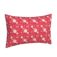 thumbnail image 2 of Bixox Hello Summer Flamingo Printed Pillow Protector,Super Soft Ideal for Home,Guests,Rentals - 14"x20", 2 of 8