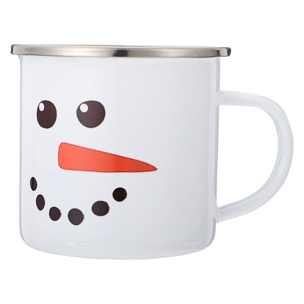 GOOHOCHY 1 unid acero inoxidable girado taza de cofe de café taza de desayuno taza de agua