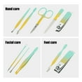 thumbnail image 4 of Unique Bargains 1 Set Nail Clippers Nail Clipper Set for Nail Care Portable Stainless Steel Multi-color, 4 of 6