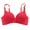 Red, variant on Sngxgn Wireless Bras for Women,Comfortable Seamless Bra Bralettes Adjustable Straps Everyday Bra(Black,34)
