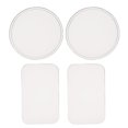 thumbnail image 1 of 4 Pcs Coussinets d'Extension de Cils en Silicone Faux Cils Autocollants pour Front, 1 of 7