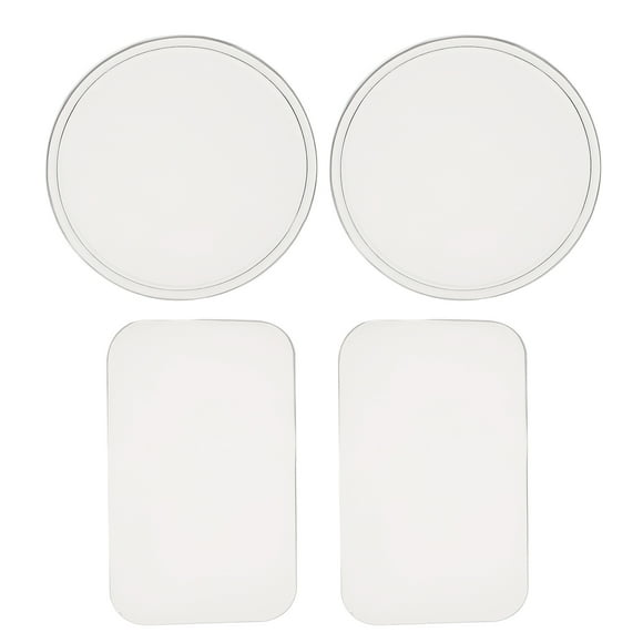 EeaseMX 4 almohadillas de silicona para extensiones de pestañas postizas, soporte para pestañas, adhesivo para la frente