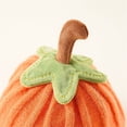 thumbnail image 3 of Baby Boy Girl Cute Pumpkin Thick Knit Hat Warm Beanie Cap for Infant Kids Toddler Fall Winter Halloween Thanksgaving Hat, 3 of 6