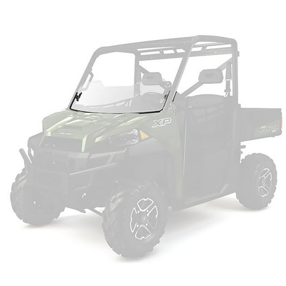 Polaris 2878756 Lock & Ride Polycarbonate Half Windshield 2016-2020 Ranger 570 Full Size