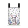COEQINE Easter Crutch Case Rabbit Broken Foot Underarm Crutch Pouch Cane Bag Water-Resistant Forearm Crutch Bag Pouch Soft Mobility Cane Pouch Easter Crutch Decoration