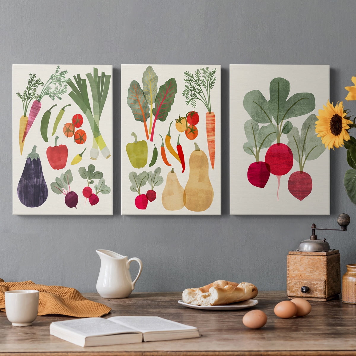Garden Offering I Premium Gallery Wrapped Canvas - Ready to Hang - 24 x 36 Each
