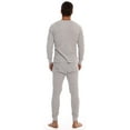 thumbnail image 3 of Thermal Underwear Set for Men (Grey, 3X), 3 of 3