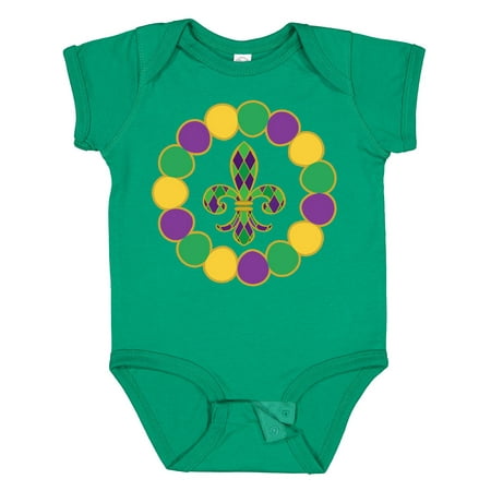 

Inktastic Mardi Gras Party Fleur De Lis Gift Baby Boy or Baby Girl Bodysuit