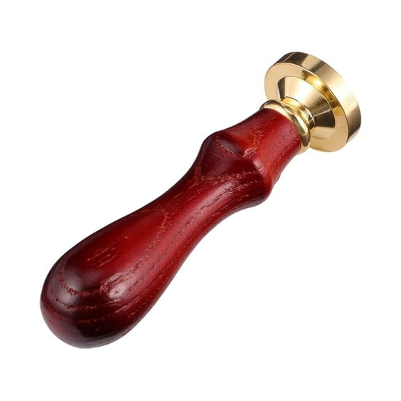 ROSENICE 1Pack Wax Seal Stamp Skull Pattern Copper Wood for Invitations Envelopes  Long Term Preservation