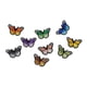 thumbnail image 5 of 9 piezas de hierro de mariposa en parches parches de apliques de bordado de diferentes colores MABOTO Parches de bricolaje, 5 of 7